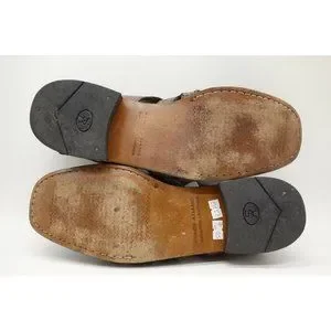 Stacy Adams Brown Leather Adjustable Slip On Dress Sandals Shoes Men\'s 12 M Stacy Adams Calderon 25599 Closed Toe Men main image 3